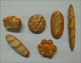 Les pains - 6 F�ves Brillantes - Arguydal - 1993