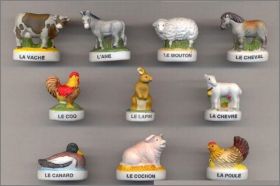Les animaux de la Ferme - Nordia  -F�ves mats  -2013