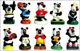 Les pandas sportifs - 10 F�ves Brillantes - 2015