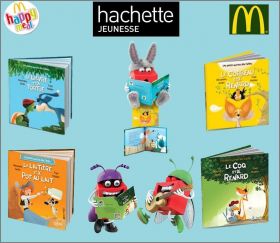 Livres Hachette (Fables) - Happy Meal - Mc Donald - 2016