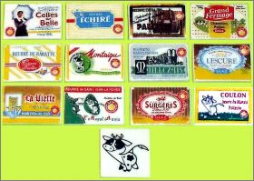 Plaquettes de beurre Poitou-Charentes F�ves Brillantes 2005