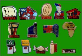 Station service - 14 Pin's Total  - 1992