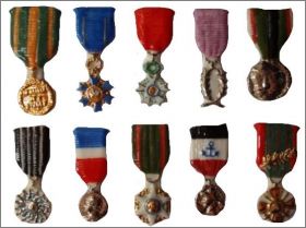 Les m�dailles d'honneur - F�ves - 2006