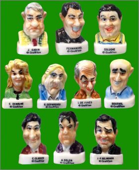 Les �toiles � l'affiche - 10 F�ves brillantes - Prime - 1997