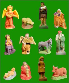 Cr�che Nativit� Renaissance - 12 F�ves Mates - Prime - 2012