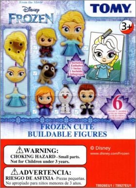 La reine des neiges - Cute buildable figures - Tomy - 2016