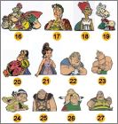 Pin's Romains N�16 � N�27