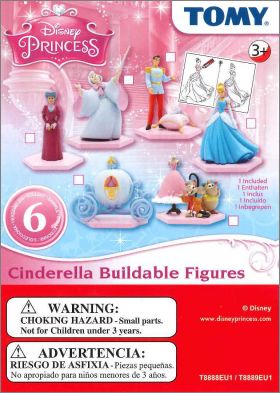 Cendrillon - Disney Princess - Buildable Figures - Tomy 2016
