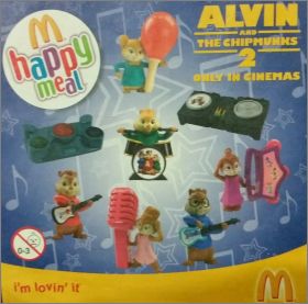 Alvin et les Chipmunks 2 - Happy Meal - Mc Donald - 2009