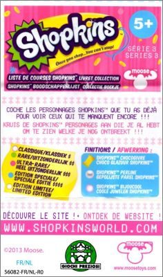 Shopkins des courses de folie ! s�rie 3 Giochi Preziosi 2015