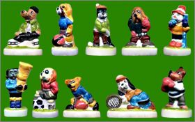 Chiens sportifs - 10 F�ves mates - Lehbar - 2005