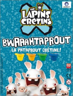 Bwaaahtaprout Lapins Cr�tins en capsule - Eurogift - 2016