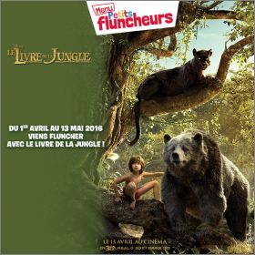 Le Livre de la Jungle - Menu Petits Fluncheurs - Flunch 2016