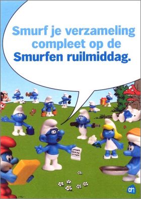Les Schtroumpfs (Smurf) - 15 Figurines - Albert Heijn - 2008