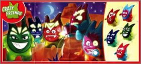 Crazy Friends S�rie 1 - Kinder Joy - FS552 � FS552D - 2016