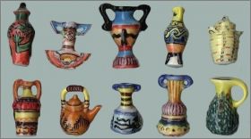 Vases et amphores - F�ves brillantes - Alcara - 1996