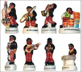 Orchestre de jazz 8 f�ves brillantes "filet or"  Prime 1998