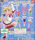 Sailor Moon Sceptres en m�tal Gashapon - 6 Figurines Banda�