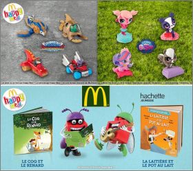 Skylanders / Littlest PetShop - Happy Meal - Mc Donald  2016
