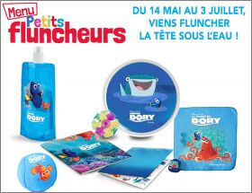 Le Monde de Dory - Disney - Flunch 14 mai au 3 juillet 2016