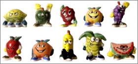 Les Fruitoon's - 10 F�ves Brillantes - Epi Folie - 2002