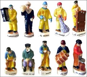 Les gens de la mer II - 10 F�ves Brillantes - Alcara - 2001