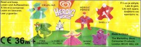 Heroic World - 6 Figurines - Glaces Miko - 2003