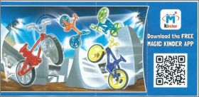 BMX (Vlos) - Kinder Joy - FF159A  FF162A - 2016