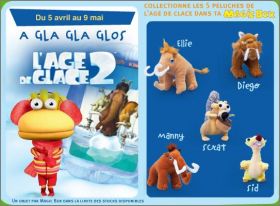 L'Age de Glace 2 - Peluches - Magic Box - Quick - 2006
