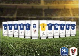 Euro 2016 : Menu XL = 1 verre Les Bleus - KFC - Juin 2016