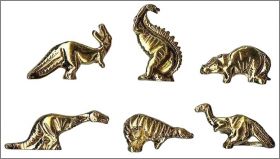 Les Dinosaures - F�ves dor�es - Alcara - 1994