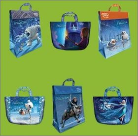 Reine des Neiges - 6 Sacs - Subway - Menu Kids pak - 2014