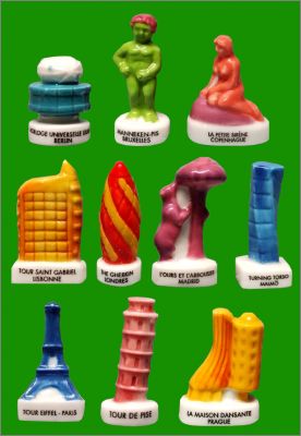 Monuments d'Europe 10 F�ves brillantes - Coup de p�tes 2016