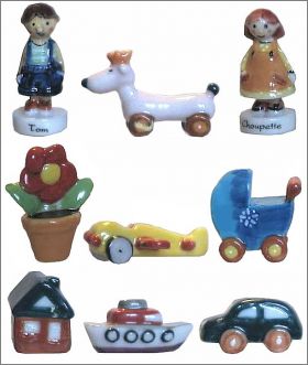 Tom et Choupette - 9 F�ves Brillantes Thibault Bergeron 2003