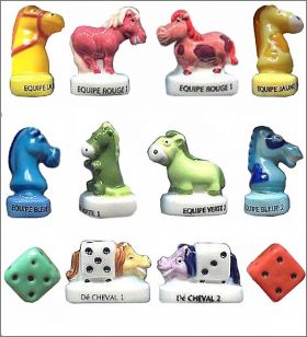 Le jeu des petits chevaux  - 12 F�ves Brillantes - 2014