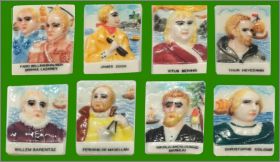 Navigateurs C�l�bres - 8 F�ves Plates - Arguydal - 1995