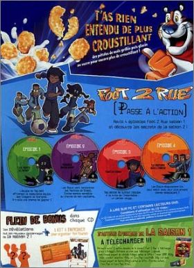 Foot 2 rue - Jeux PC - 4 CD - Kellogg's