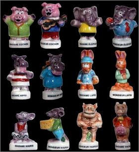 Amours d'animaux - 12 F�ves Brillantes - 2003