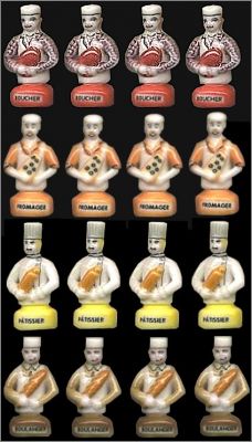 Jeu des m�tiers I - 16 F�ves brillantes - Prime - 2004