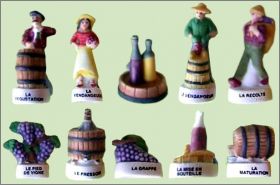 Les vendanges - 10 F�ves mates - Nordia - 2007