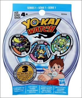 Yo-Kai Watch - 44 M�dailles - Hasbro - s�rie 1 (B5944) 2016