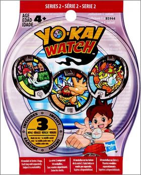 Yo-Kai Watch - 50 M�dailles - Hasbro - s�rie 2 (B5944) 2016