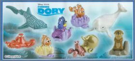 Le monde de Dory - Kinder surprise - SD302 � SD309 - 2016