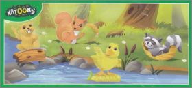 B�b�s animaux au ruisseau Kinder SD005, SD010, SD124, SD125