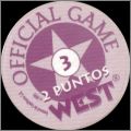 Official Game West - Pogs - 1995