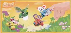 Papillons poup�es de doigts Kinder  Mixart SD102, SD102A B C