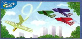 Avions en papier - Kinder Gomove SD061, SD061A, B, C - 2016