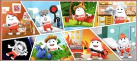 Kinderino : Professions - Kinder No�l - SD294 � SD301 - 2016
