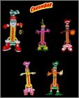 Carambar - 5 Figurines - Cadbury - 1998