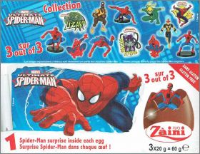 Ultimate Spider-Man Marvel - Figurines & Gommes - Zaini 2016